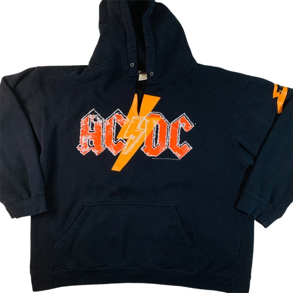 2005 ACDC lightning hoodie men's XL - Picture 1 of 4